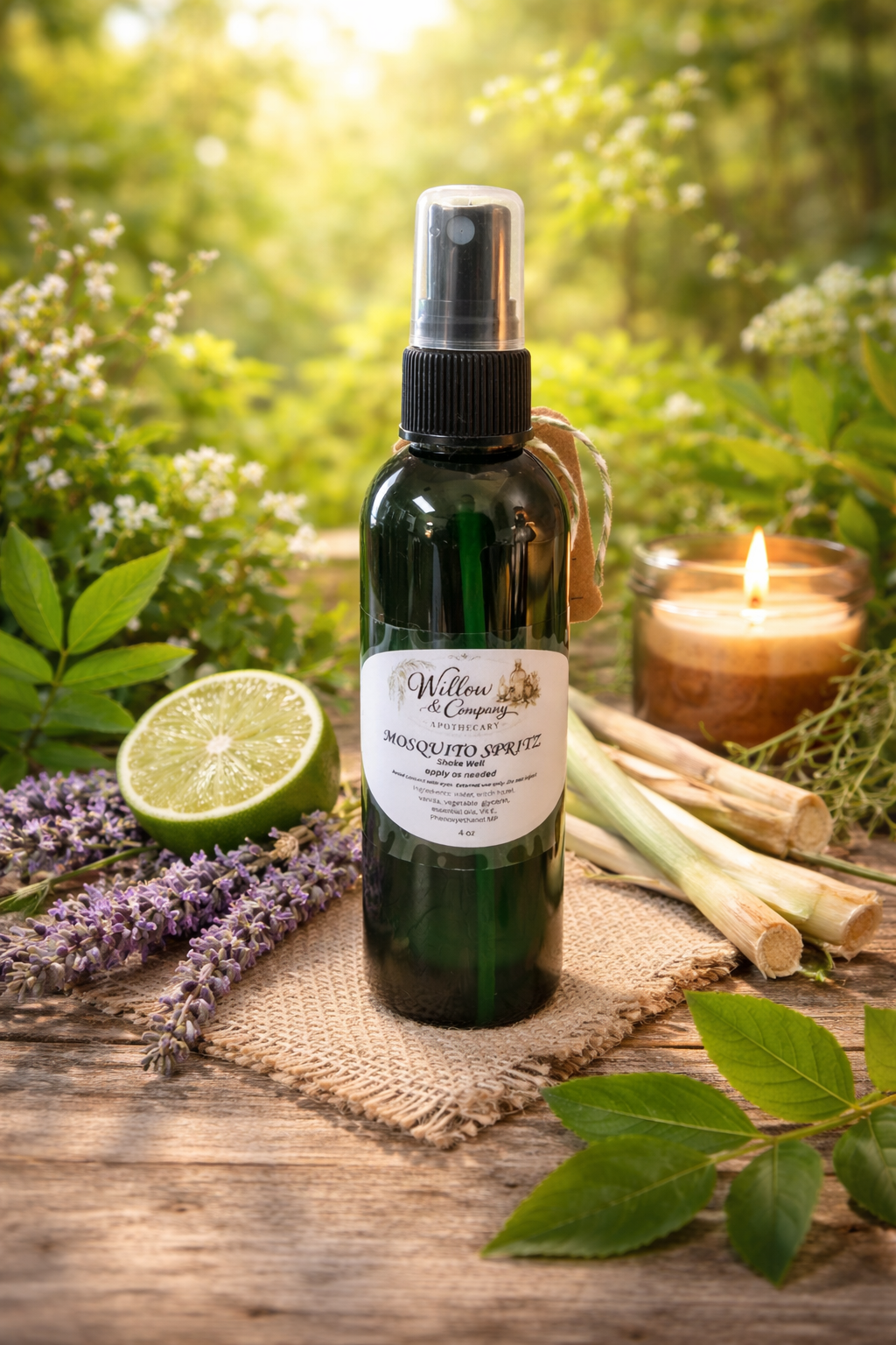 Willow & Company Mosquito Spritz - 4oz